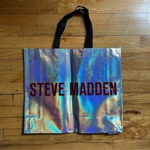 Steve Madden large iridescent Tote Bag